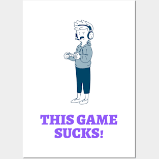 This Game Sucks! Posters and Art